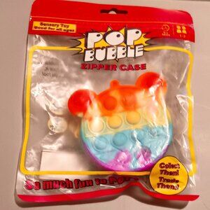 Sensory POP Bubble Zipper Case Toy